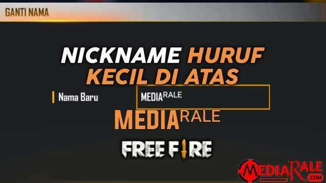 Nama FF Huruf Kecil