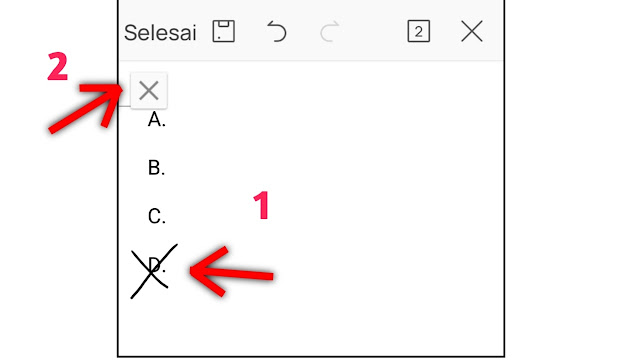 Cara Silang Soal Pilihan Ganda di WPS Office