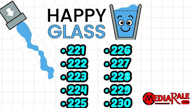 Happy Glass Level 211, 212, 213, 214, 215, 216, 217, 218, 219, & 220