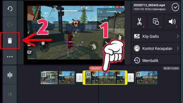 cara memotong video di kinemaster cara memotong video di kinemaster