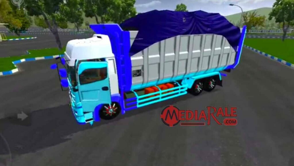 mod bussid truck hino