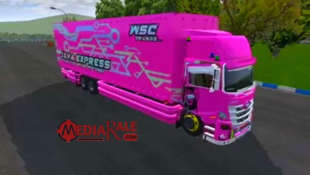 mod bussid truck hino