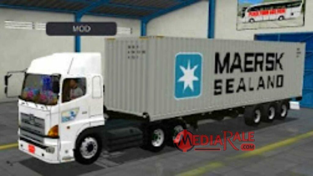 Mod BUSSID Truck Hino 700