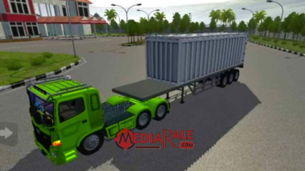 Mod BUSSID Truck Trailer