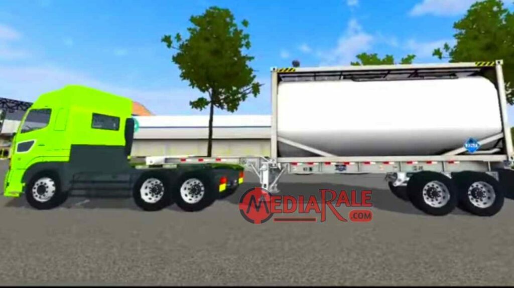 Mod BUSSID Truck Trailer