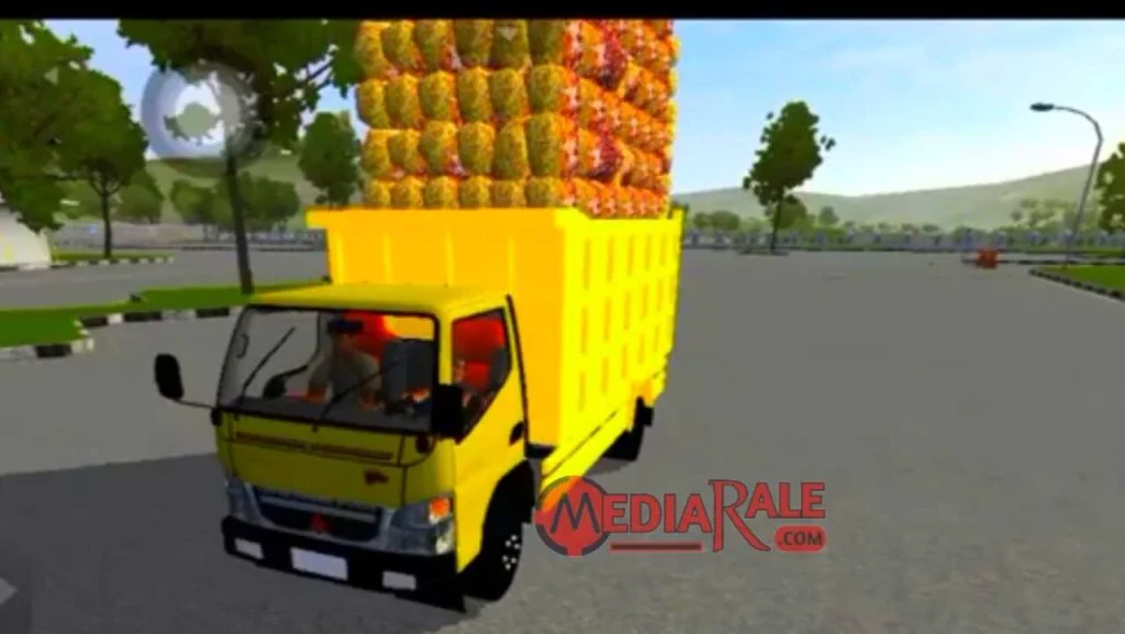 Mod BUSSID Truck muatan sawit