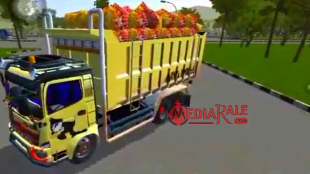 Mod BUSSID Truck muatan sawit