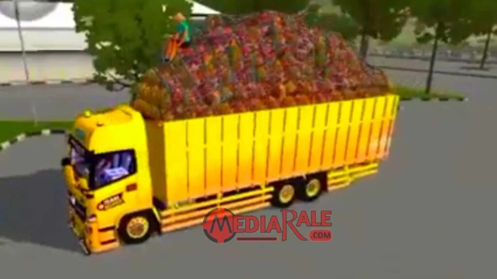 Mod BUSSID Truck muatan sawit
