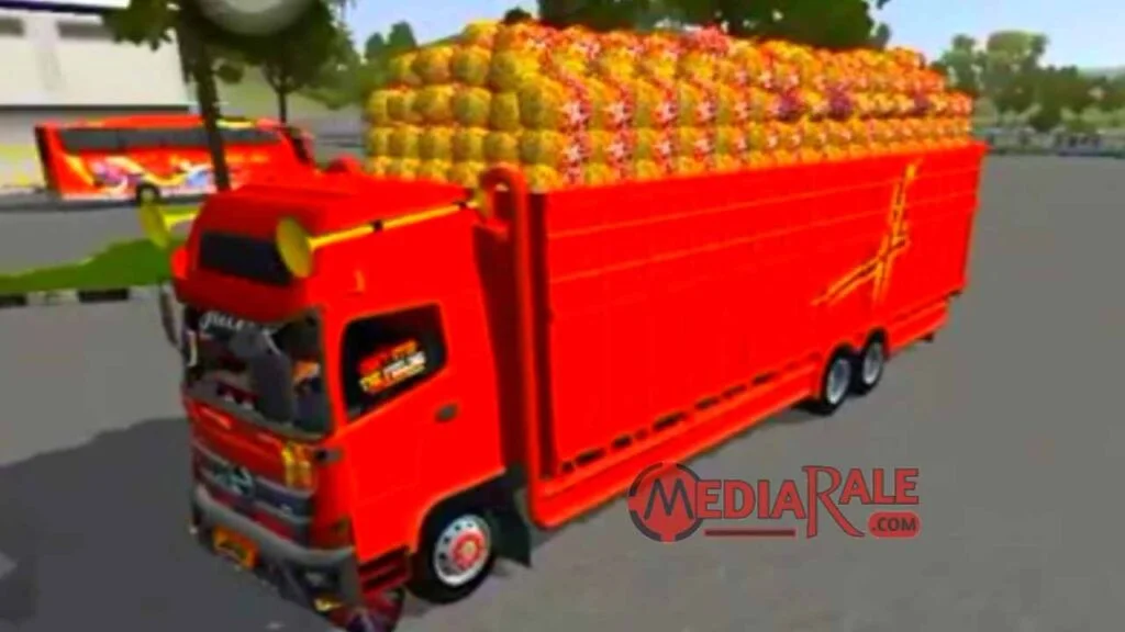 Mod BUSSID Truck muatan sawit