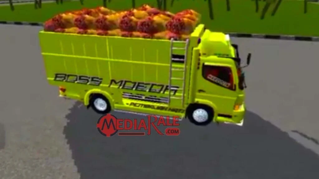 Mod BUSSID Truck muatan sawit