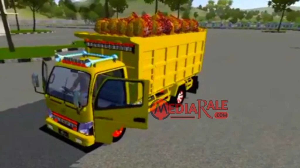 Mod BUSSID Truck muatan sawit