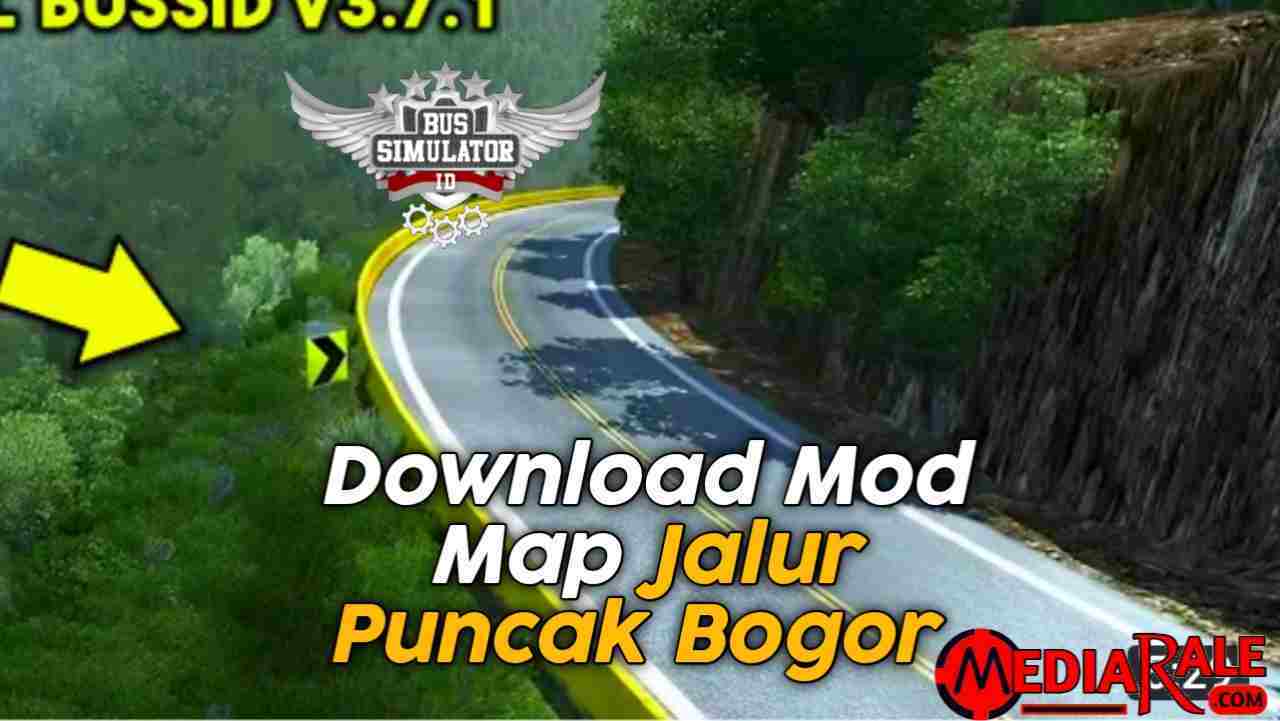Mod Map BUSSID Jalur Puncak Bogor