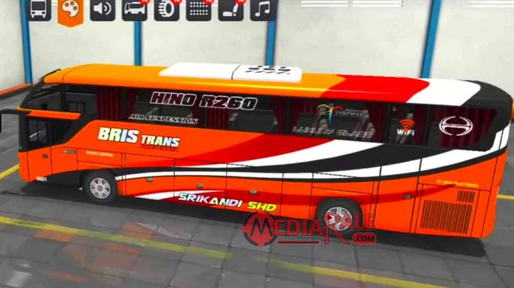 Livery BUSSID Srikandi SHD
