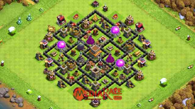Base COC TH 8 Base COC TH 8, formasi coc th 8, tata letak coc th 8