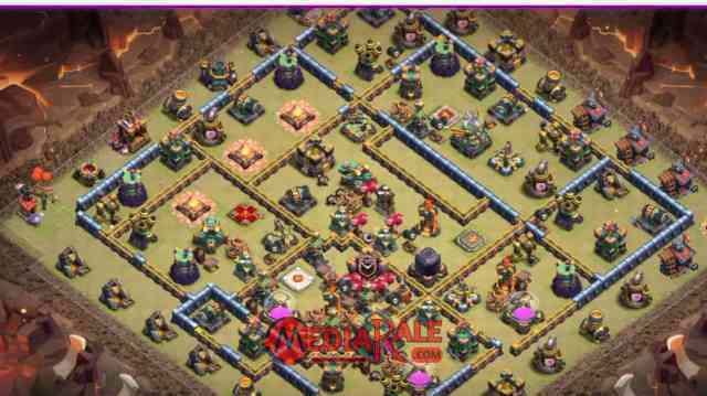 Base COC TH 14 Base COC TH 14, formasi coc th 14, tata letak coc th 14