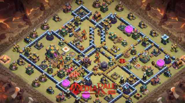 Base COC TH 14 Base COC TH 14, formasi coc th 14, tata letak coc th 14