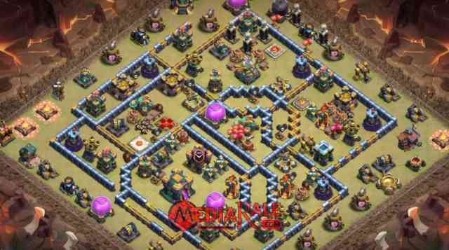 Base COC TH 14 Base COC TH 14, formasi coc th 14, tata letak coc th 14