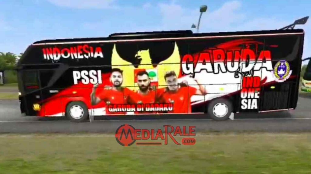 Livery BUSSID Timnas Indonesia