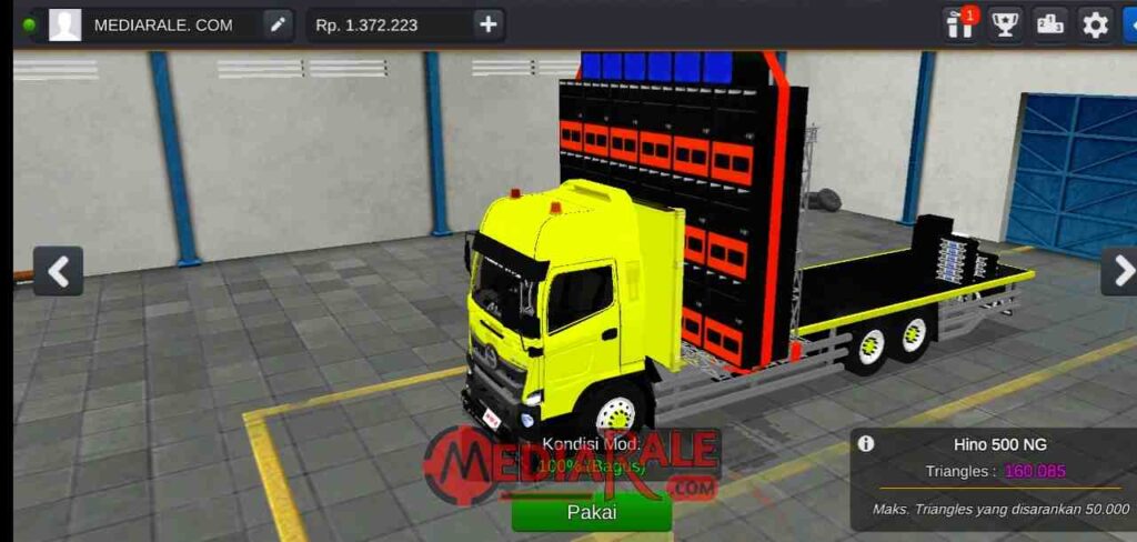 mod bussid truk hino