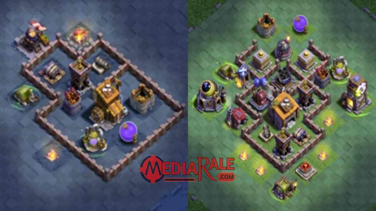 Base Aula Tukang Level 6 COC Base TH 6 Malam COC